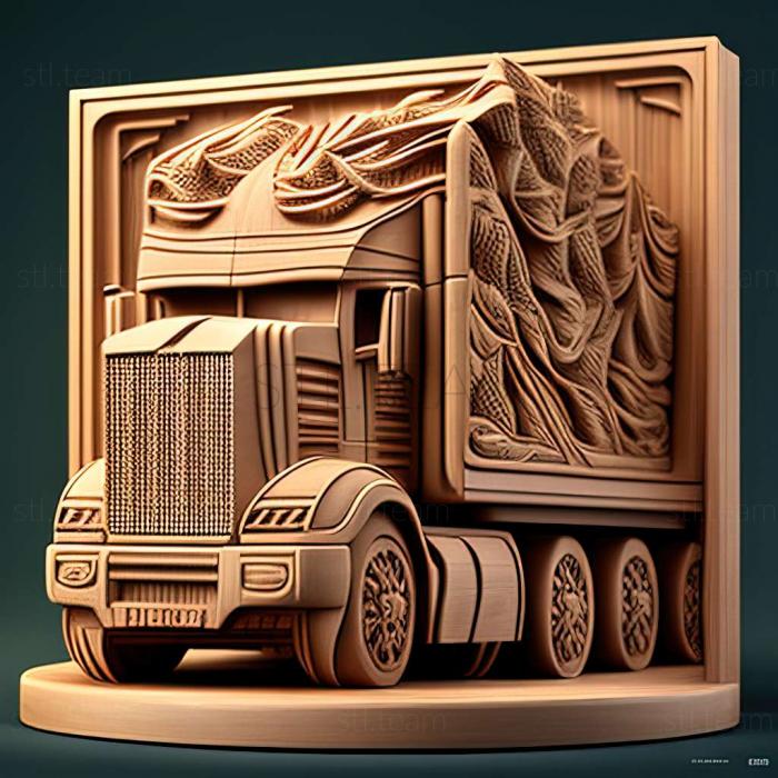 3D модель Гра симулятор вантажівки європа 2 (STL)